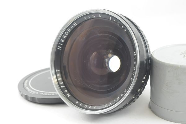 ★美品★ZENZA BROICA NIKKOR-H F3.5 50cmm 清潔感溢れる綺麗な外観！良好な光学！0406