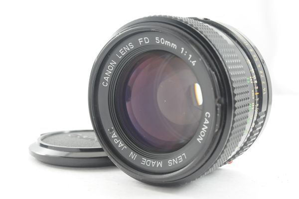 ★極上美品★Canon キャノン NEW FD 50mm F1.4 清潔感溢れる綺麗な外観！クリアーな光学！0420