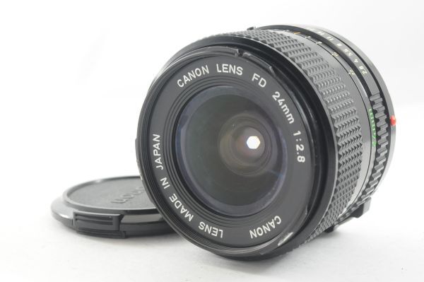 ★極上美品★Canon キャノン NEW FD 24mm F2.8 清潔感溢れる綺麗な外観！クリアーな光学！0420