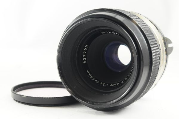 ★美品★NIKON ニコン NIKKOR-P 55mm F3.5 清潔感ある綺麗な外観！良好な光学！0421