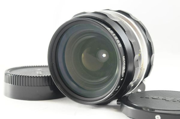 ★超美品★Nikon NIKKOR-H.C Auto 28mm F3.5 非Ai 清潔感溢れる綺麗な外観！クリアーな光学！0421