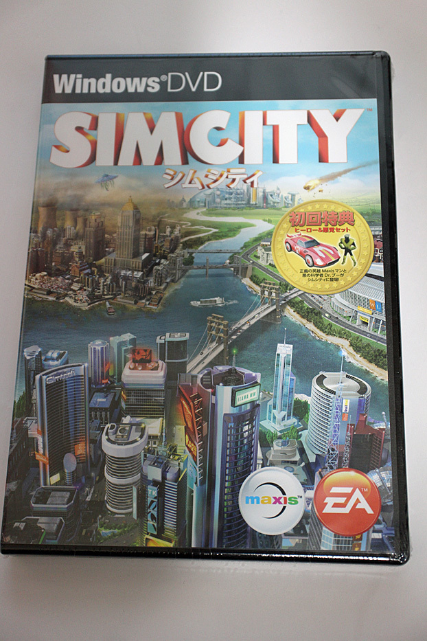 SIM CITY シムシティ Windows 8/7/Vista/XP DVD-ROM ☆未開封品★