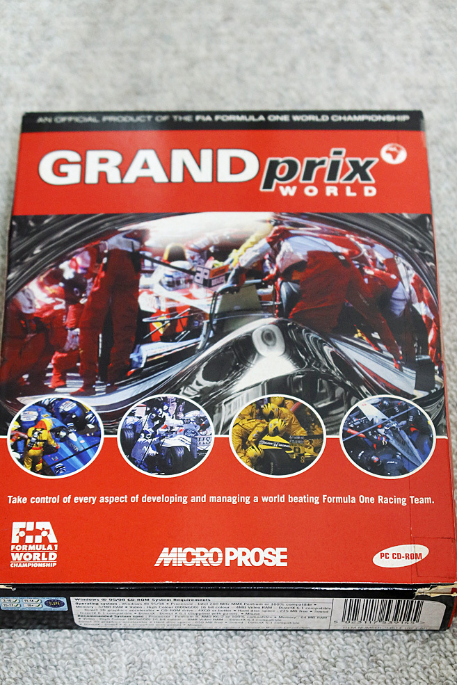 PCゲームソフト GRAND prix WORLD グランプリワールド英語版 Windows95/98用