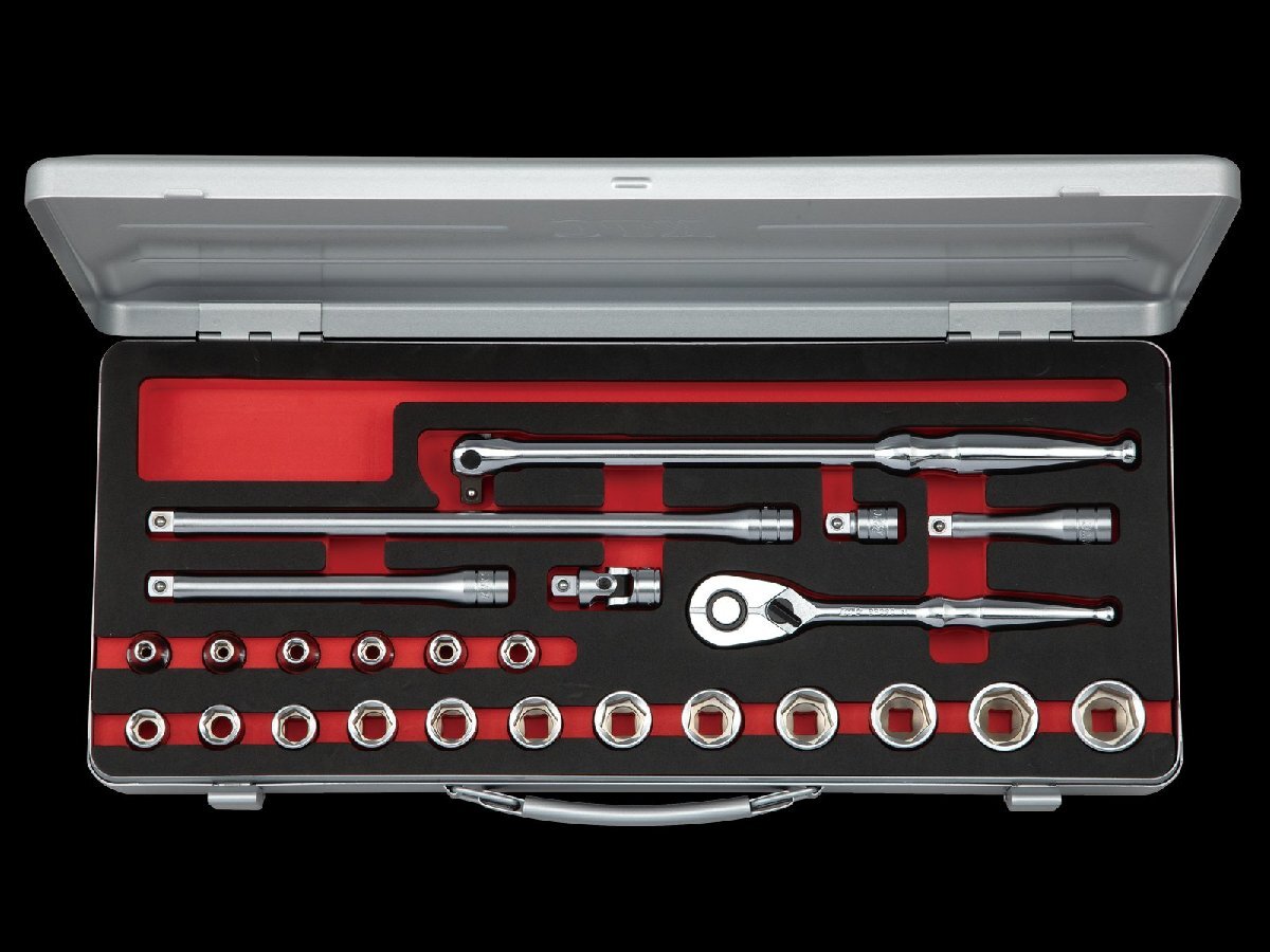 ☆146☆ ソケットレンチセット 25点 TB325A KTC 9.5sq. 【未開封】　　【EK】