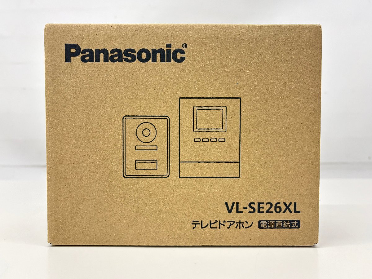 ☆186☆ テレビドアホン 電源直結式 Panasonic パナソニック VL-SE26XL インターホン 未使用 　　【SR】