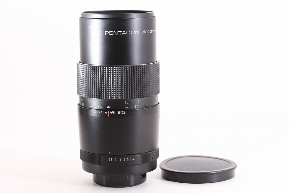 ペンタコン Pentacon electric 200mm F4 MC レンズ M42マウント #YL1028
