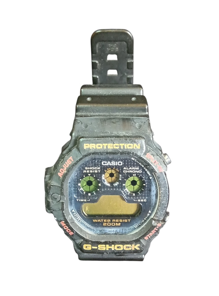【不動】CASIO G-SHOCK 黒 DW-5900 ジーショック ブラック 腕時計 レトロ ブラック クォーツ腕時計 カシオ