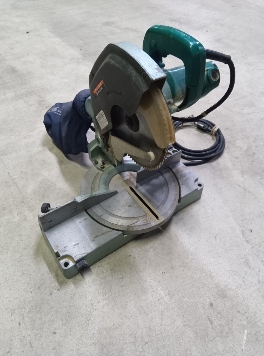 【動作確認済み】中古 HITACHI 日立工機 216mm 卓上丸ノコ C8FC 