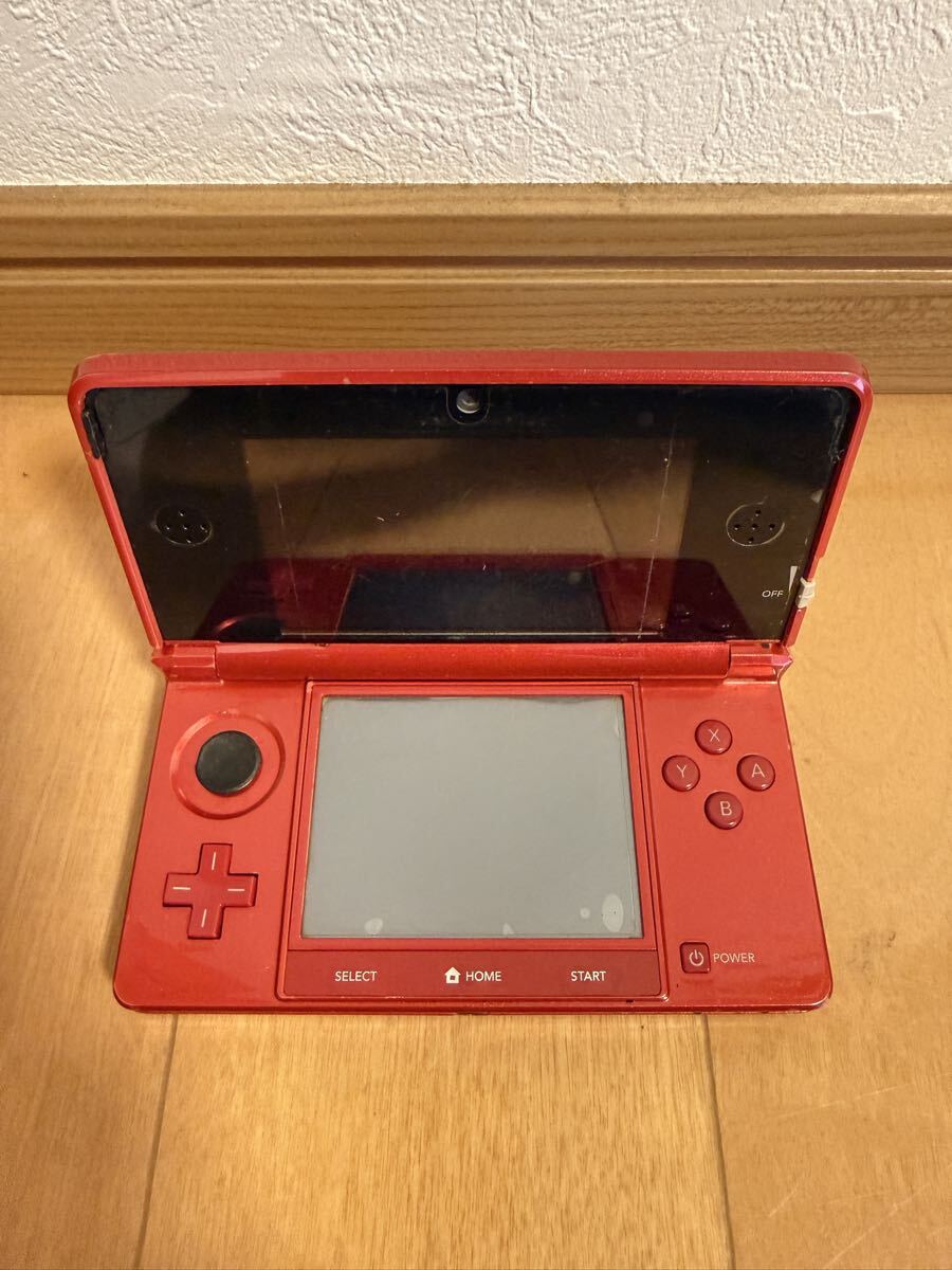 1円から ニンテンドー3DS レッド　現状渡し