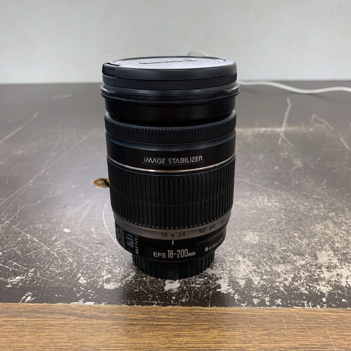中古品 Canon ZOOM LENS EF-S 18-200mm F3.5-5.6 IS キャノン ズームレンズ カメラレンズ