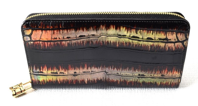 未使用品 LOUIS VUITTON ルイ・ヴィトン 【クロコダイル ニロティカス シャイニー ジッピーウォレット 長財布 ブラック】箱 CITES メンズ