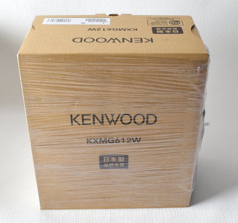 新品・未開封 KENWOOD ケンウッド 【2025年 カーナビゲーション メモリーナビ KXMG612W 】HDMI・USBケーブル付き