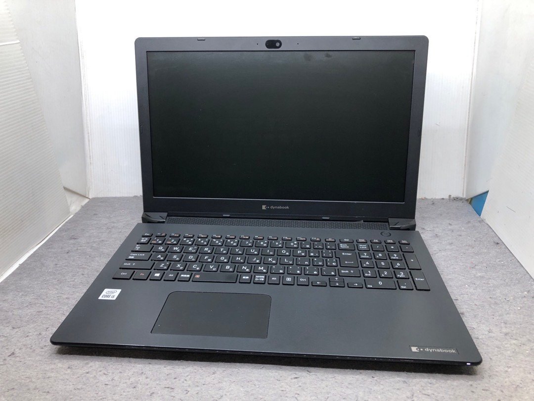 ジャンク【dynabook】BJ65/FS A6BJFSF8L511 Corei5-10210U メモリ8GB ストレージ欠品 15.6inch 中古ノートPC 起動不良 通電あり