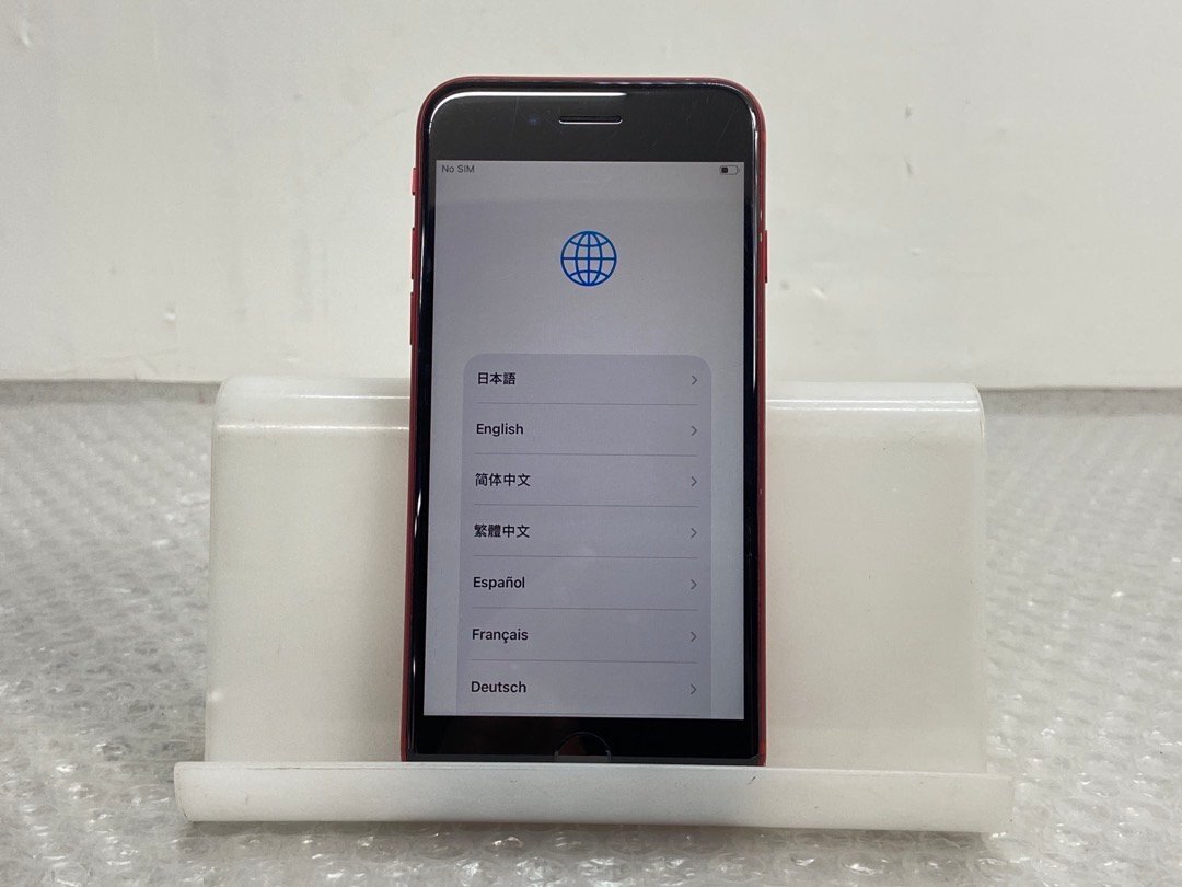 【softbank】Apple iPhoneSE 第2世代 MHGR3J/A A2296 容量64GB レッド iOS26.0.1 初期化済 SIMロック解除済 バッテリー85％