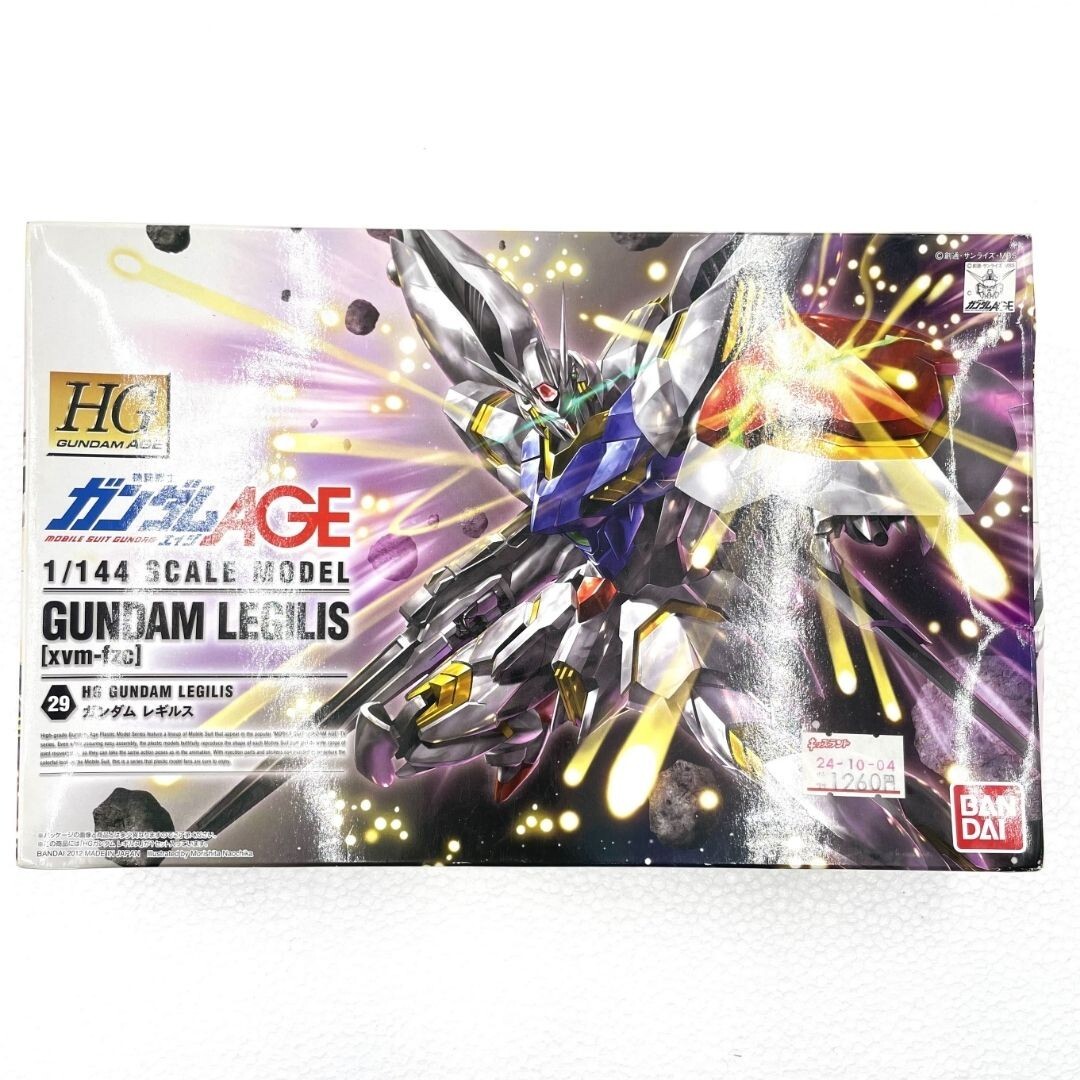 《未組立》BANDAI/バンダイ/HG/ガンダムレギルス［xvm-fzc］/機動戦士ガンダムAGE/【1/144】/プラモデル/Y009