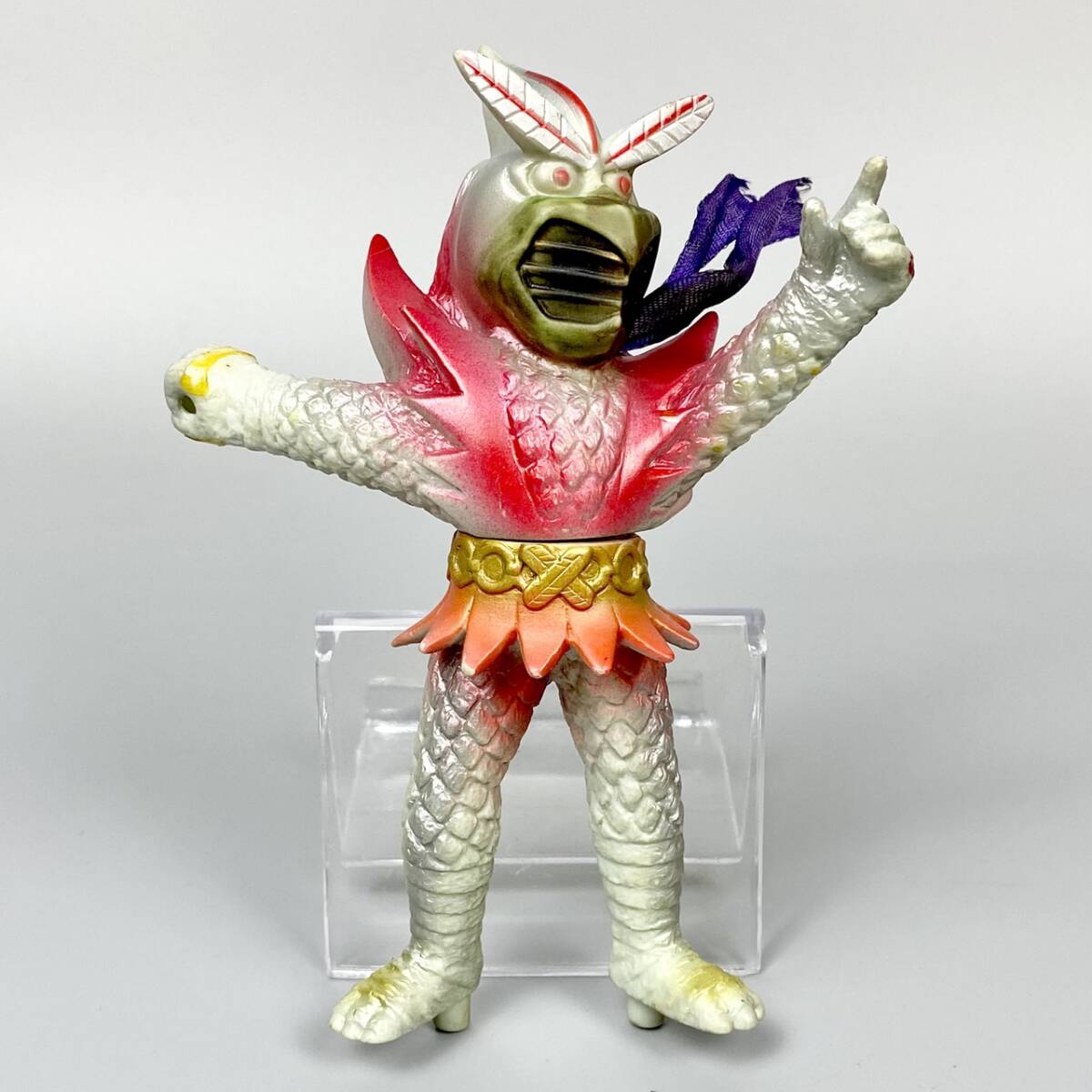 《コレクター放出品》当時物/変身忍者 嵐/ハヤテ/ミニ/ソフビ/昭和レトロ/VB035