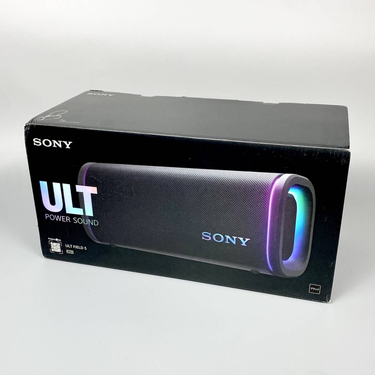 《未使用》SONY/ソニー/ULT POWER SOUND/ULT FIELD5/SRS-ULT50/ブラック/ワイヤレススピーカー/ポータブル/Bluetooth/BY17B002