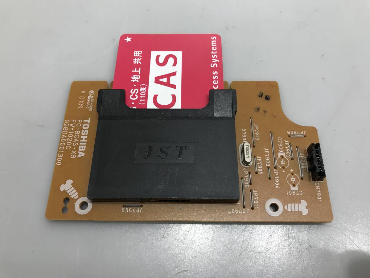 東芝 RD-S303レコーダー用アナログポート基板 カード付 中古動作品Ｚ456