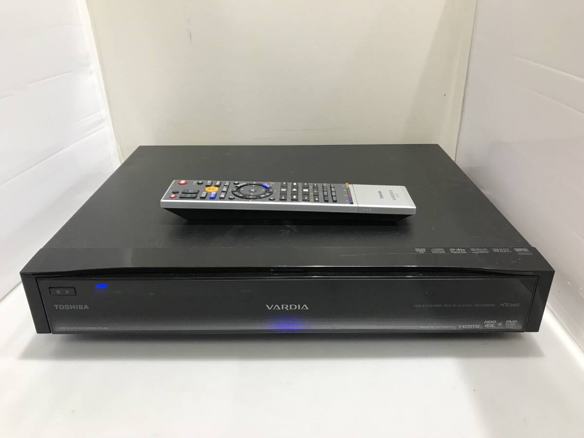 東芝 DVD/HDDレコーダー RD-X8 リモコン付　中古品R749