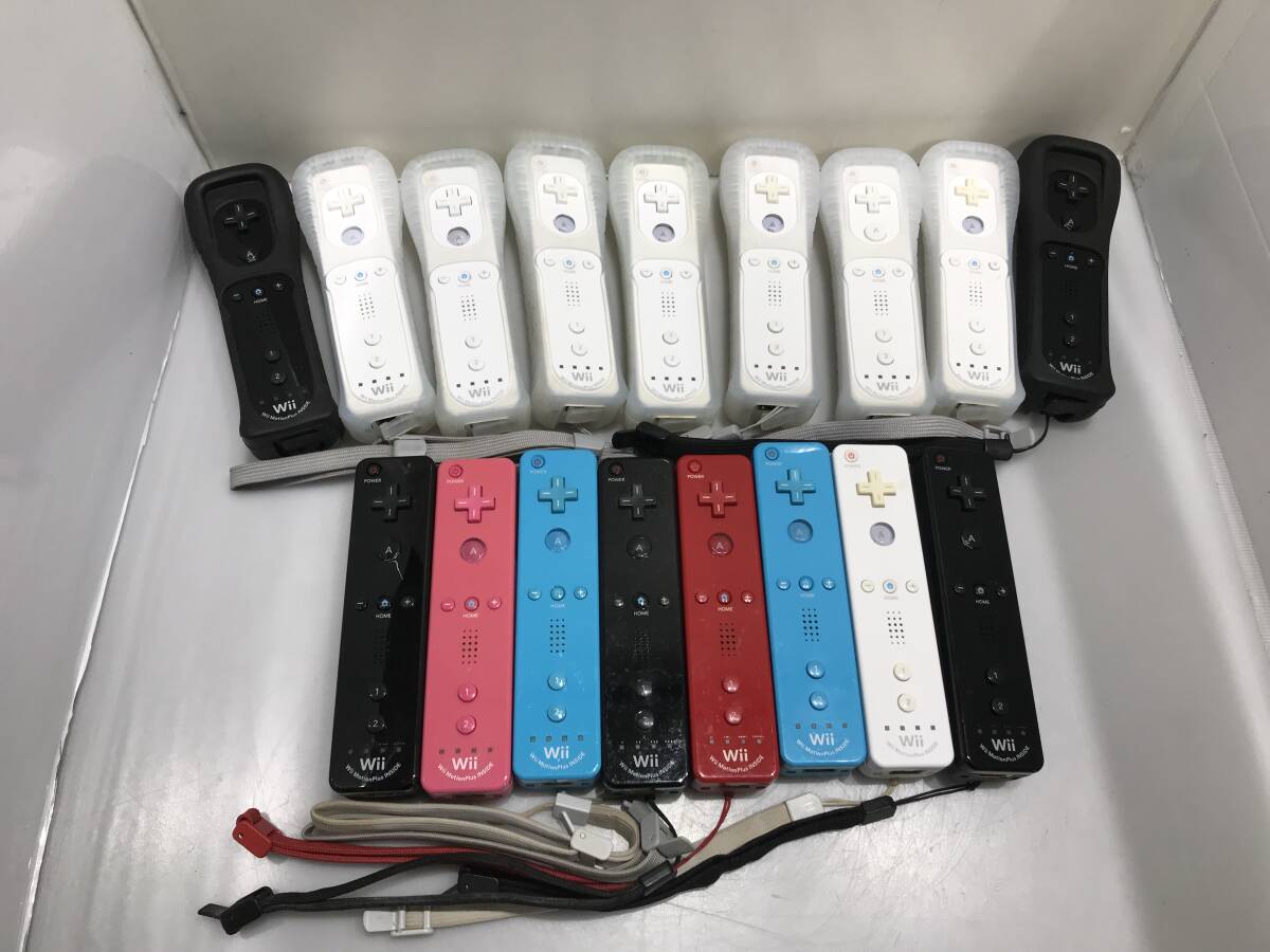 Wiiリモコン RVL-036 まとめて 17本 動作未確認　ジャンクG281