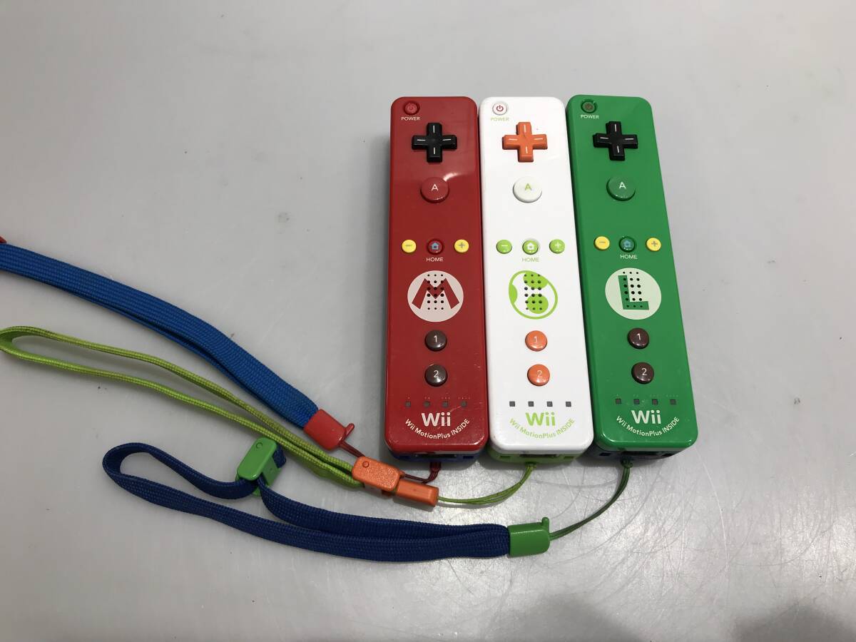 Wiiリモコン RVL-036 まとめて 3本 通電OK　ジャンクG282