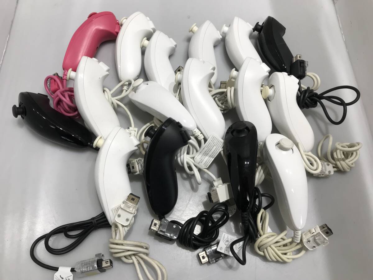 任天堂 wii ヌンチャク 16個 まとめ 動作未確認　ジャンクG283