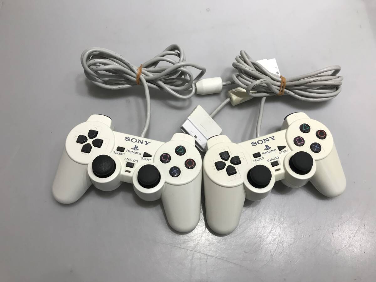 PS2 デュアルショック2 SCPH-10010 2個 動作未確認　ジャンクG288