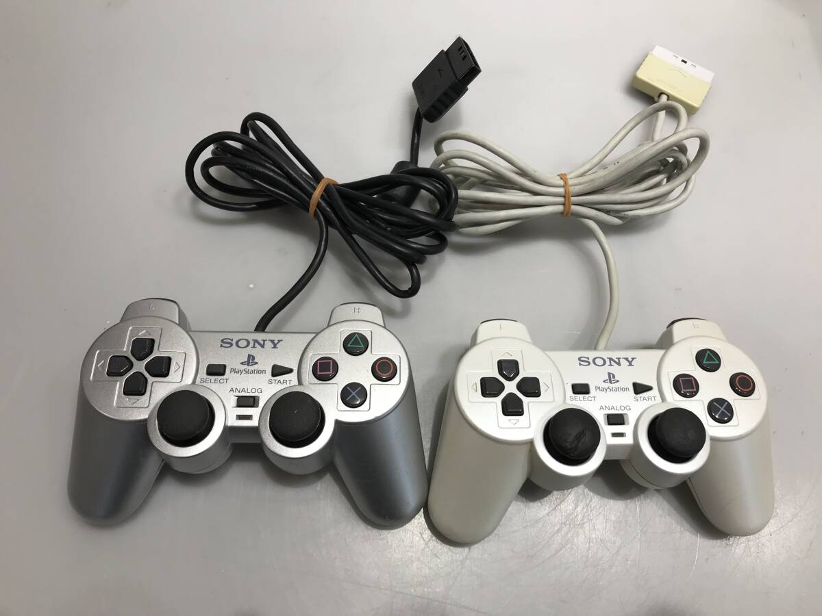 PS2 デュアルショック2 SCPH-10010 2個 動作未確認　ジャンクG301