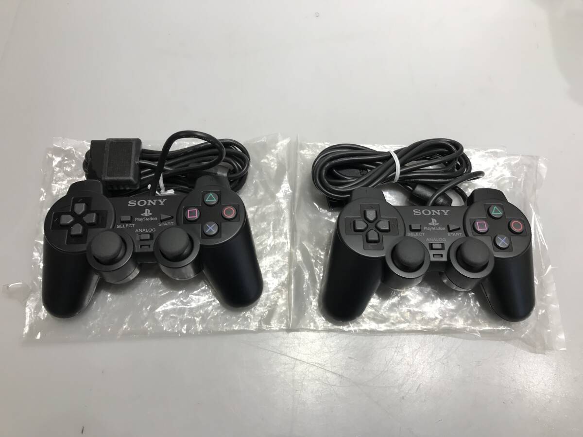 PS2 デュアルショック2 SCPH-10010 2個 未使用品G303