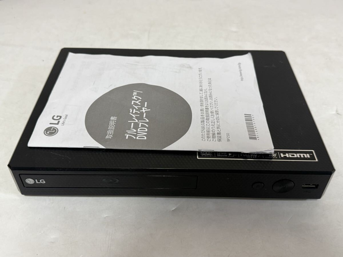 ジャンク品 LG BP250 ブルーレイ/DVDプレーヤー 本体のみ