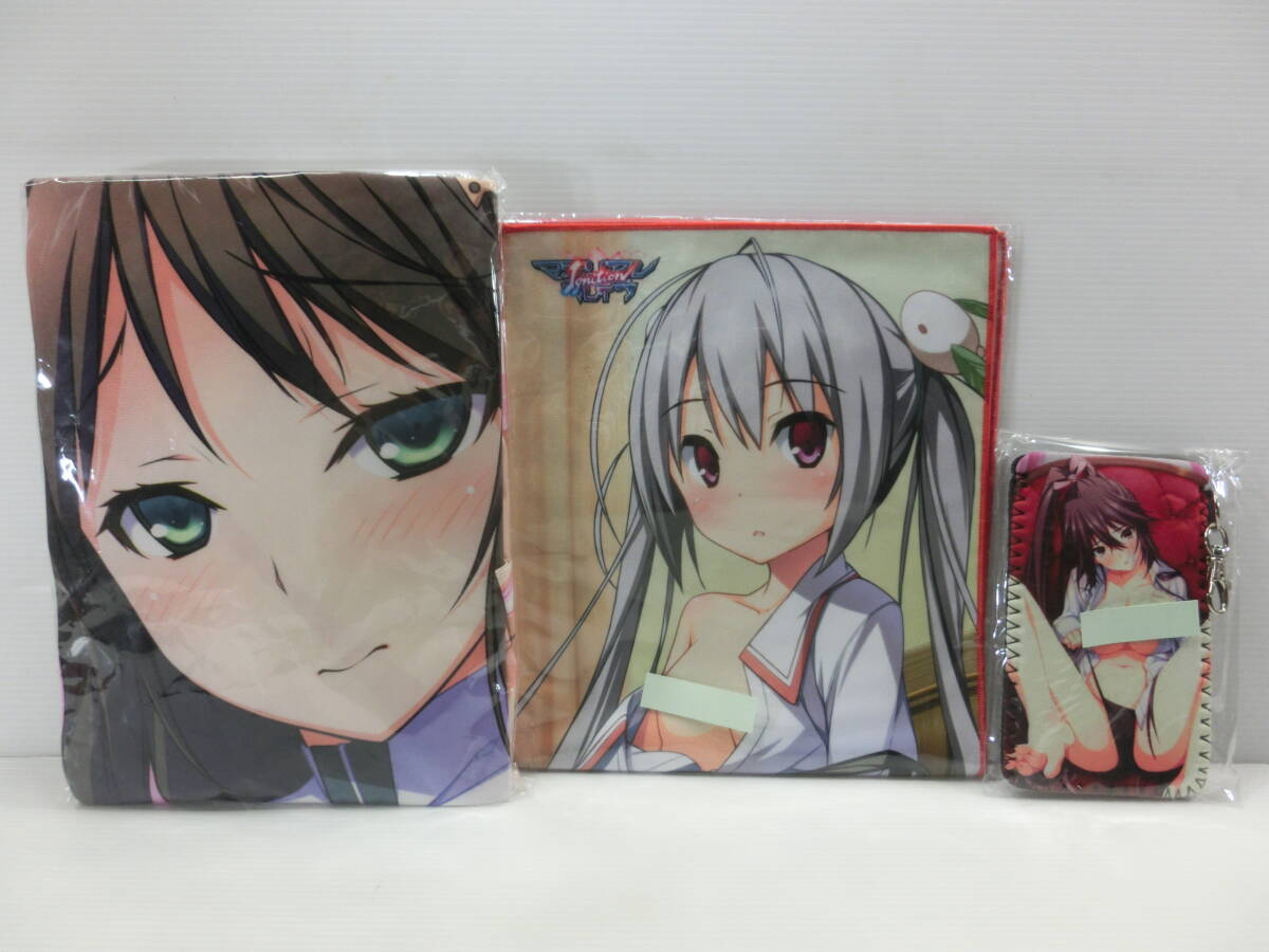 マテリアルブレイブ イグニッション/戯画 ソフマップ特典『ベッドシーツ』『キーボードカバー』『ポーチ』セット