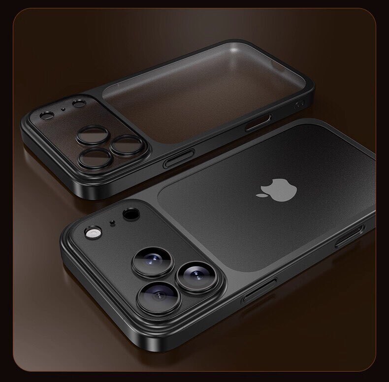 iPhone 17 16 15 14 13 Pro Max Air ケース レンズ保護 メッキ マット 加工 超軽量 超薄型 耐衝撃 iPhone スマホ ケース 