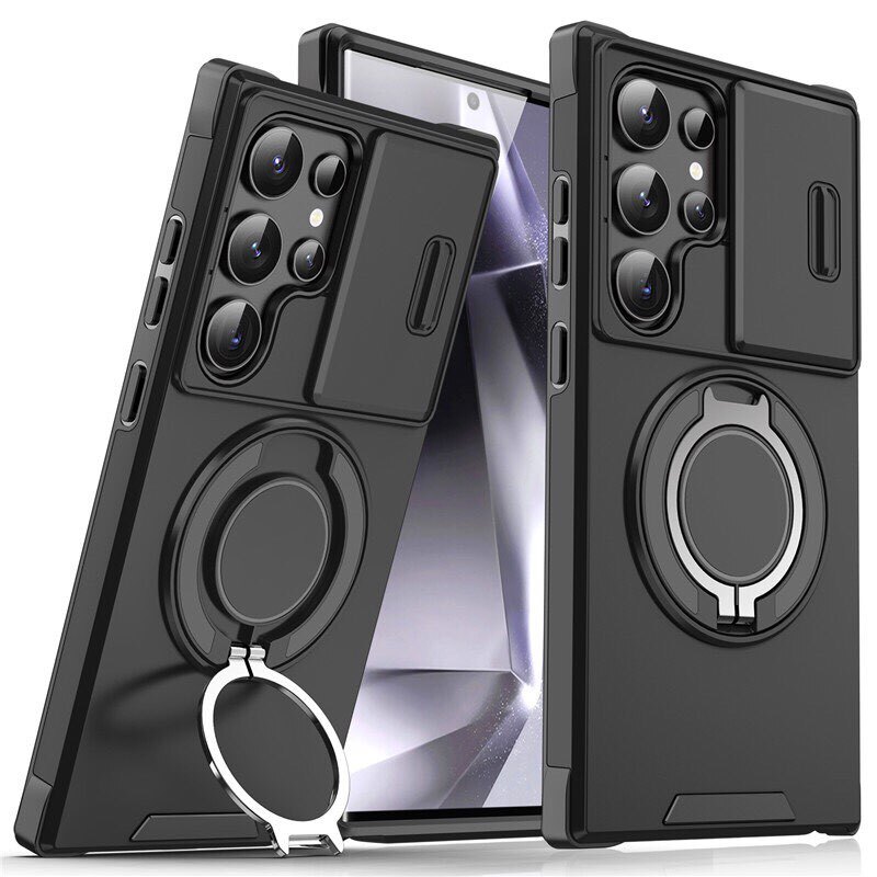 S26 25 24 23 22 21 Ultra Plus Edge Fe ケース レンズ保護 リング付き MagSafe充電 耐衝撃 スタンド機能 A23 25 16 15 55 54 26 36 ケース