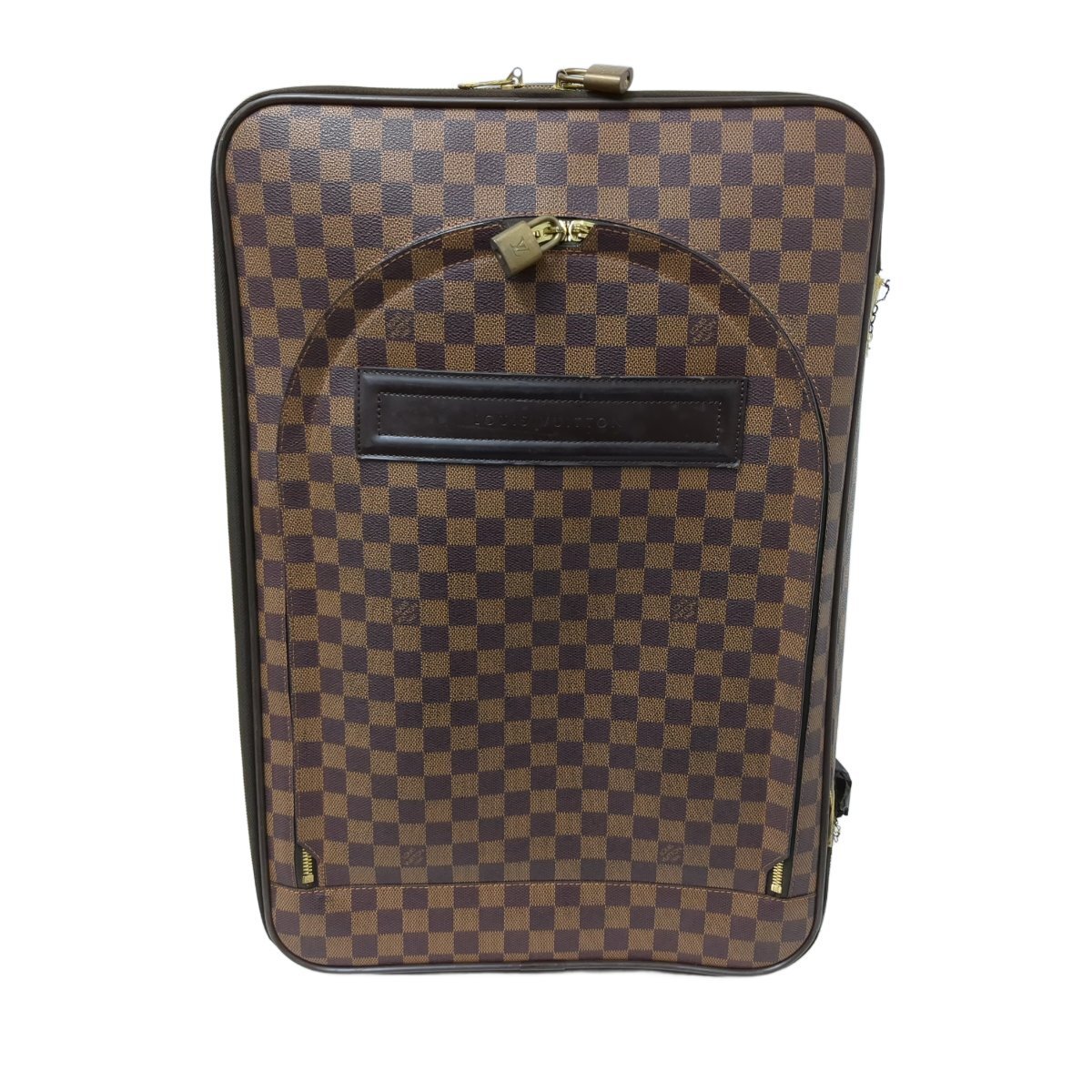 LOUIS VUITTON ルイ・ヴィトン ベガス55 ダミエ N23294 キャリーケース エベヌ ブラウン 旅行バッグ スーツケース 中古