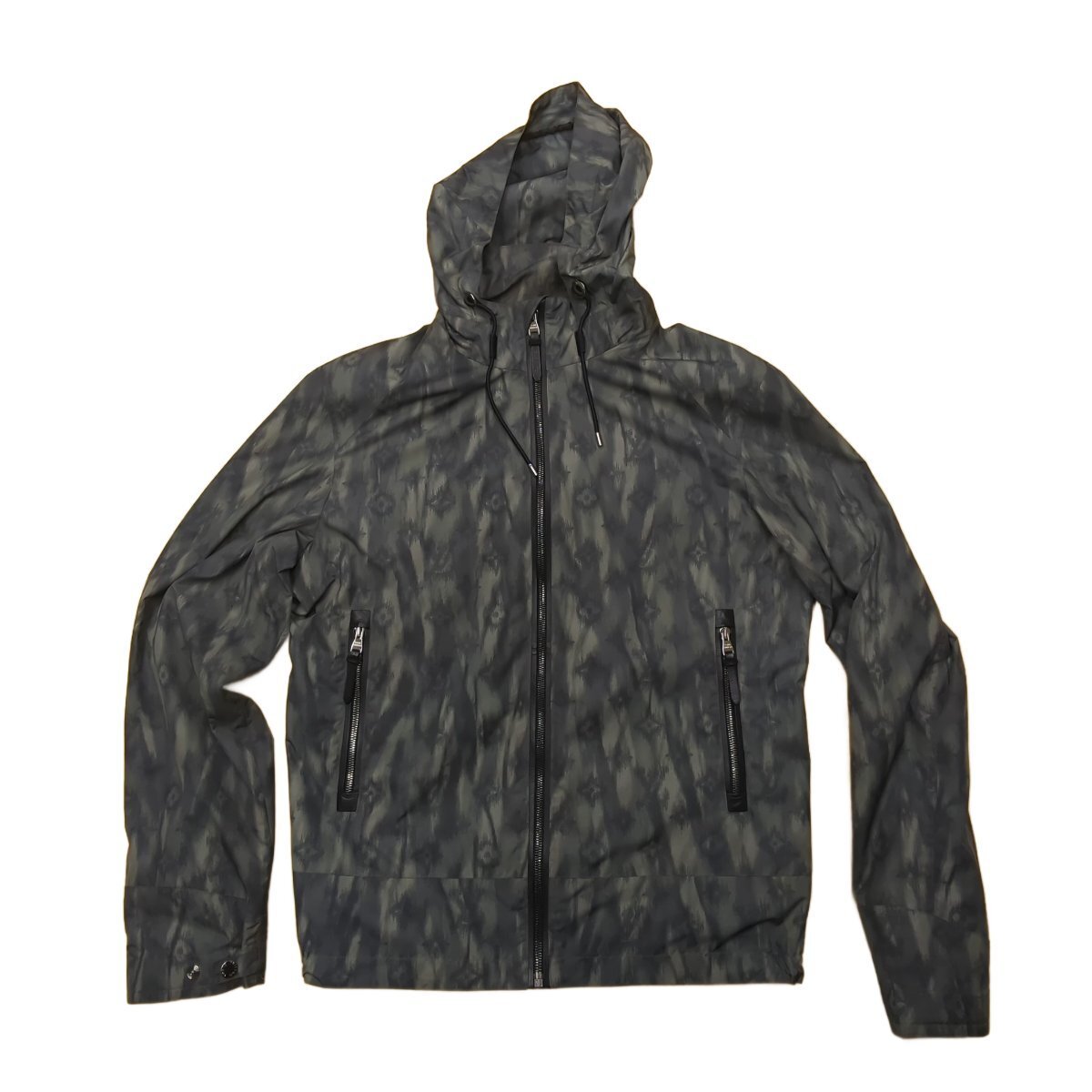 LOUIS VUITTON ルイ・ヴィトン パーカー モノグラム 表記サイズ48 M～Lサイズ相当 フード付き 中古