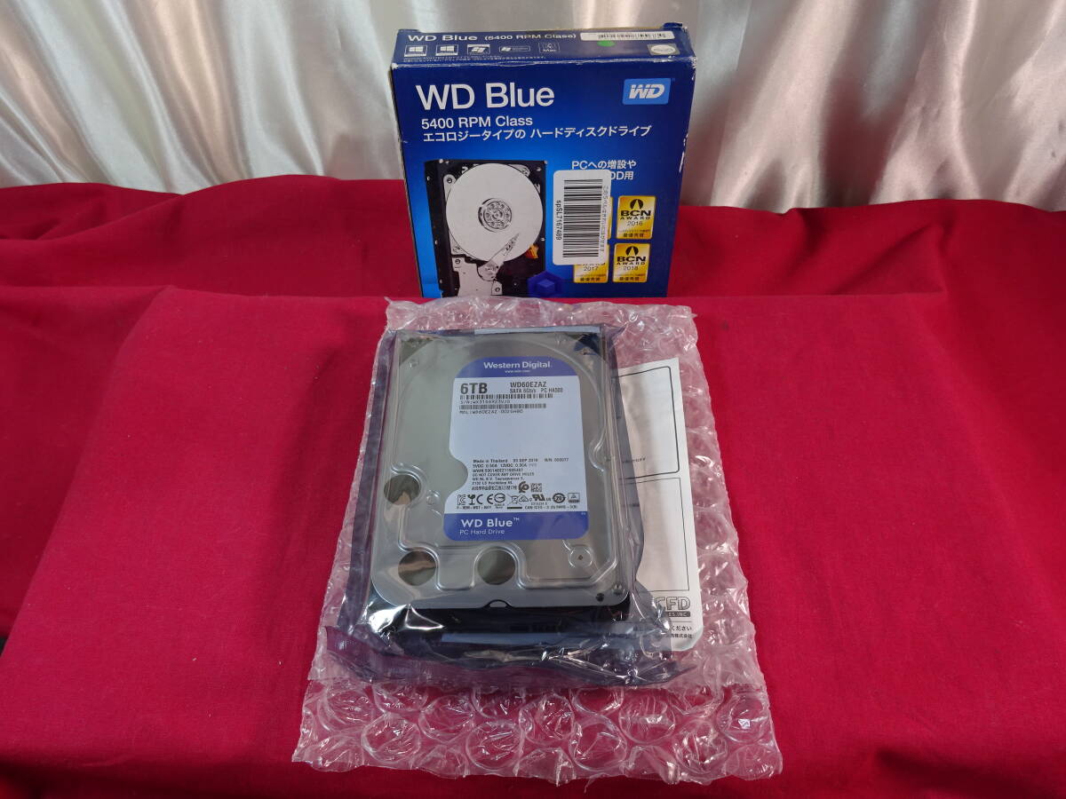 Western Digital WD Blue WD60EZRZ 6TB 3.5インチ内蔵ハードディスク　未開封品　(HD6T-101)