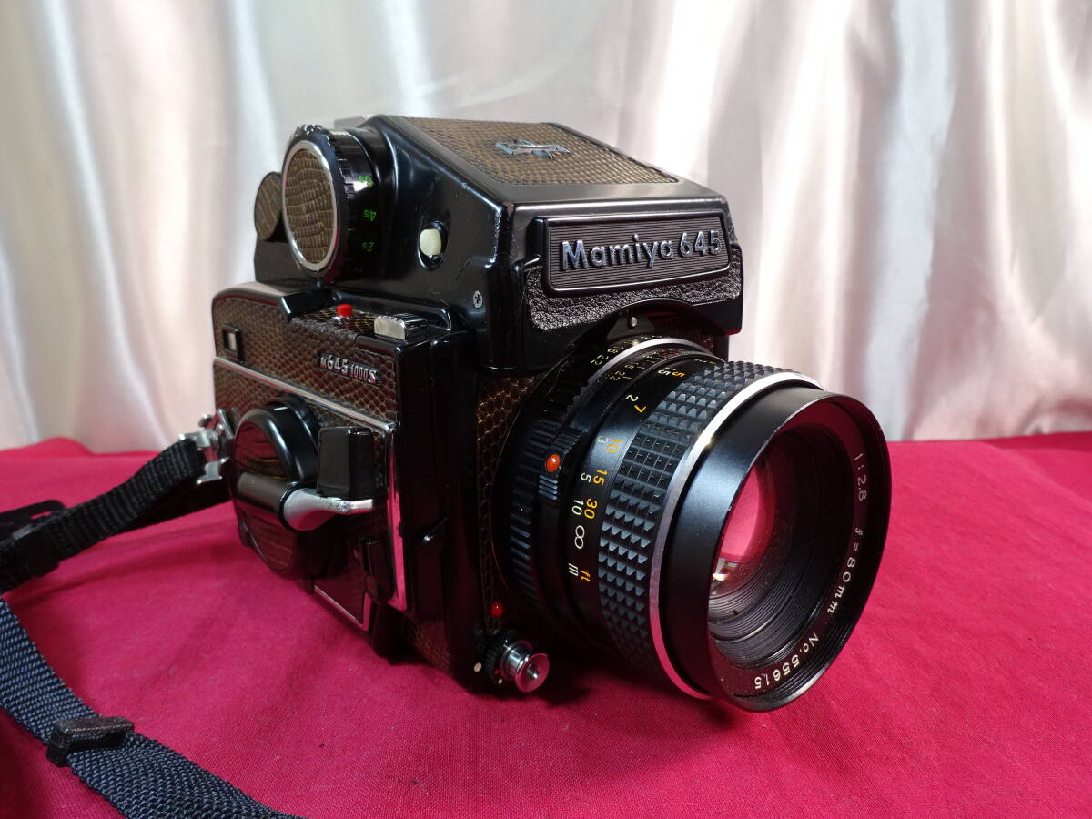 Mamiya 645 1000S 中判フィルムカメラ レンズ付き　現状品　(S-20)