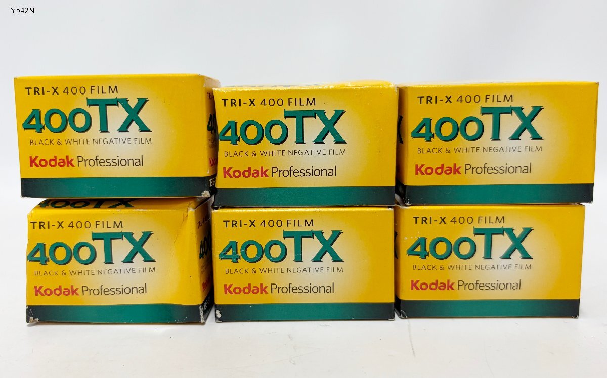 未使用 Kodak Professional TRI-X 400TX 135-36 ISO 400 36枚撮 コダック 期限切れ フィルム 6本 おまとめ Y542NA
