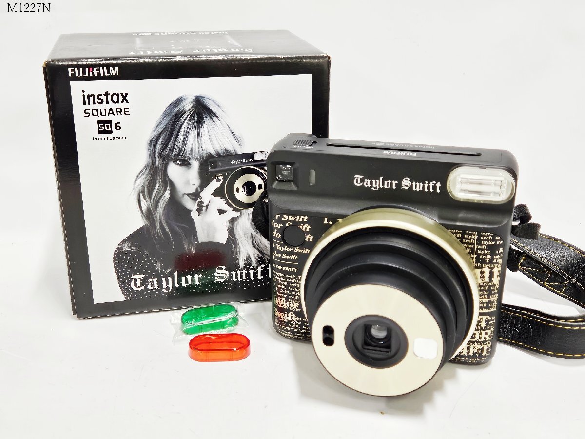FUJIFILM フジフィルム instax SQUARE SQ6 Taylor Swift テイラースウィフト 限定モデル インスタンカメラ チェキ 元箱付き 通電可 M1227NB