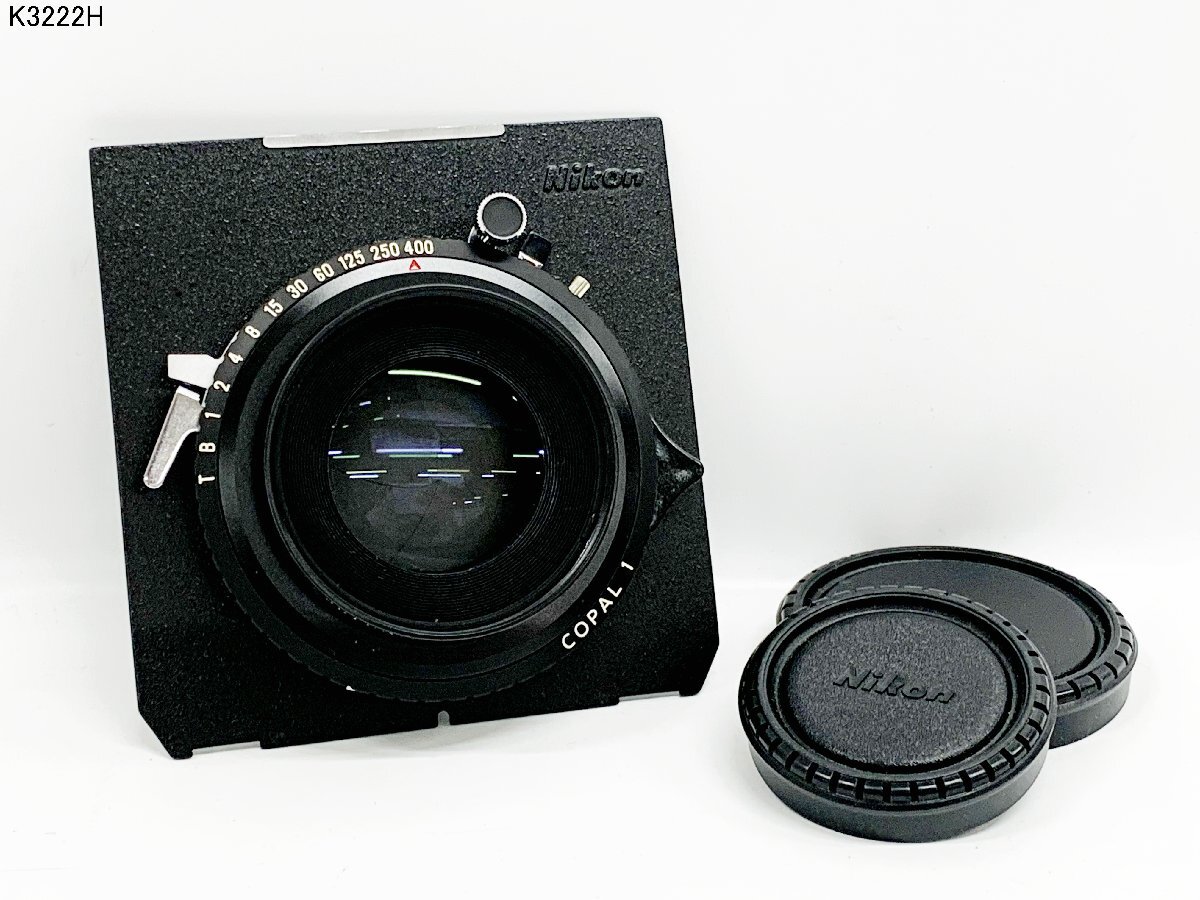 Nikon NIKKOR-M 300mm 1:9 COPAL 1 ニコン 大判 カメラレンズ Nikonボード シャッターOK K3222HC
