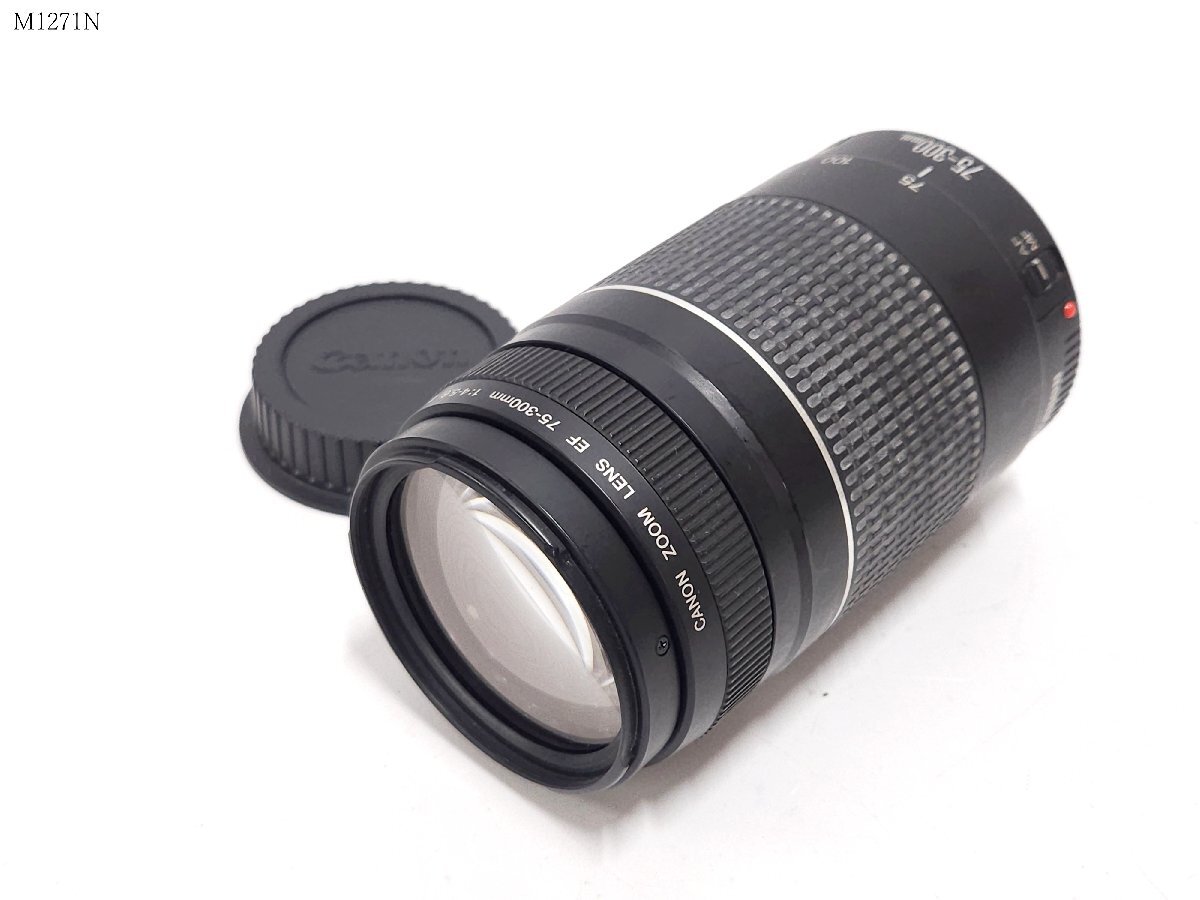 CANON ZOOM LENS EF 75‐300mm 1:4-5.6 Ⅲ キャノン ズームレンズ M1271ND