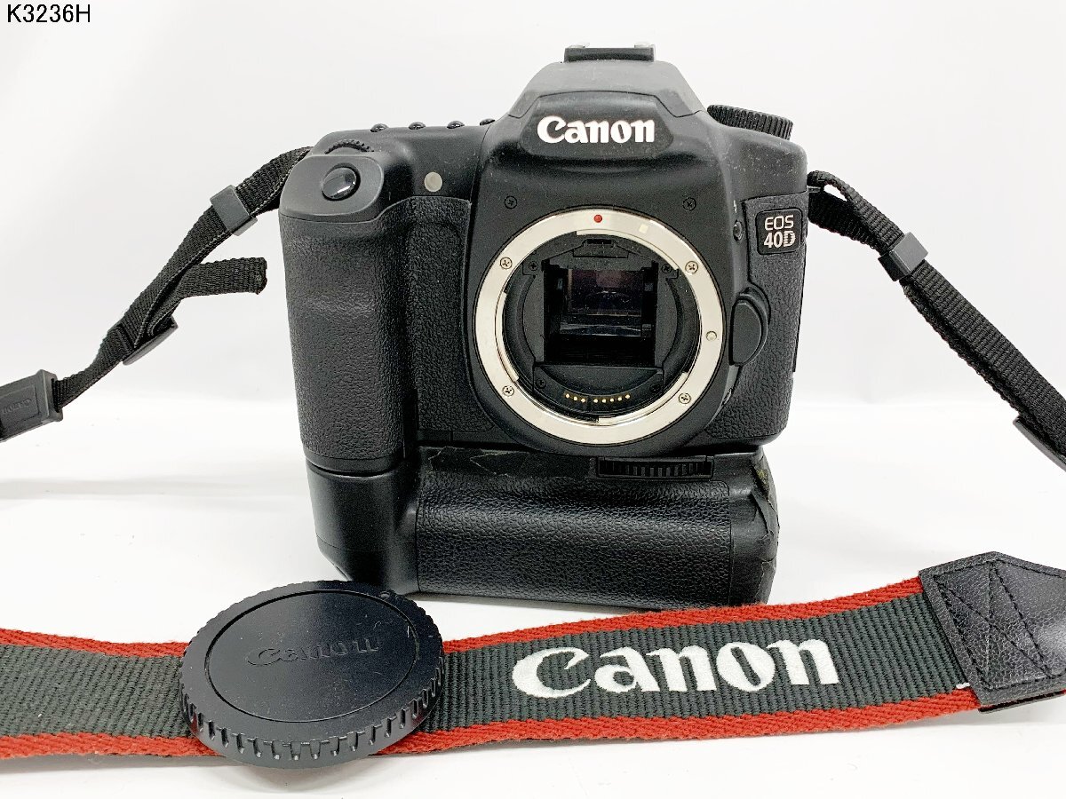 Canon EOS 40D キャノン イオス 一眼レフ デジタルカメラ ボディ BATTERY GRIP BG-E2 バッテリーグリップ K3236HC