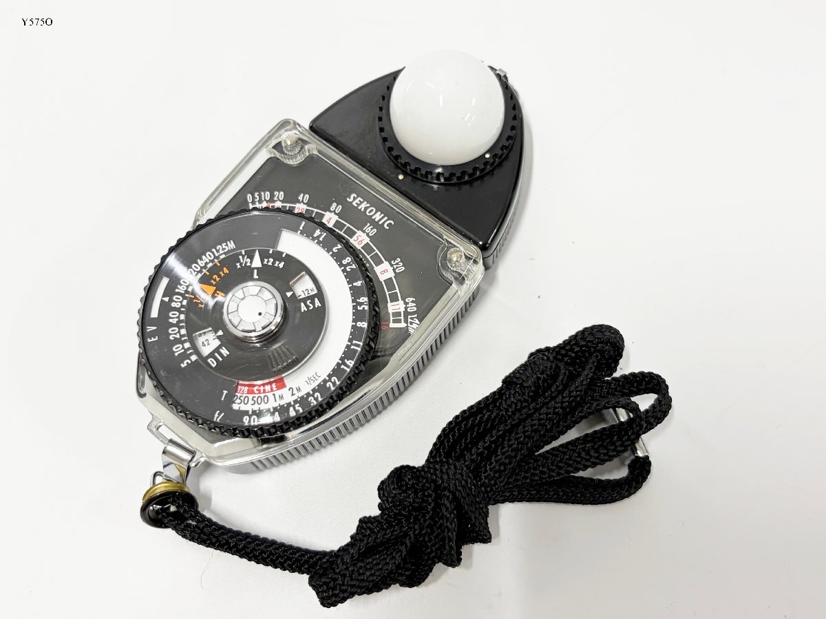 SEKONIC STUDIO DELUXE L-398 セコニック スタジオ デラックス 露出計 カメラ アクセサリー Y575OC