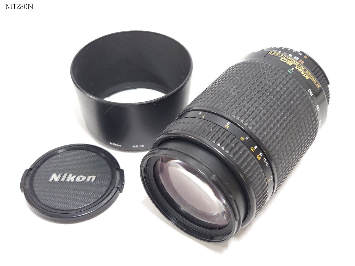 Nikon ED AF NIKKOR 70-300mm 1:4-5.6 D ニコン カメラレンズ HB-15 フード M1280ND