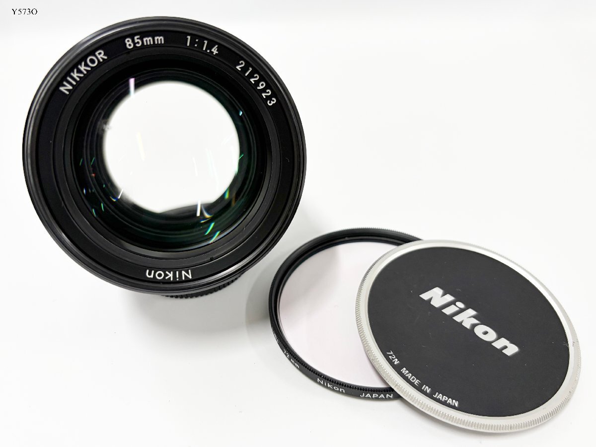 Nikon NIKKOR 85mm 1:1.4 ニコン 一眼レフ カメラレンズ Y573OC