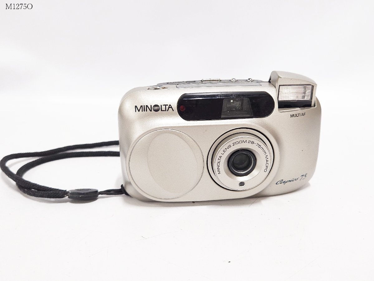 MINOLTA Capios75 ミノルタ カピオス コンパクトフィルムカメラ 通電可 M1275OA