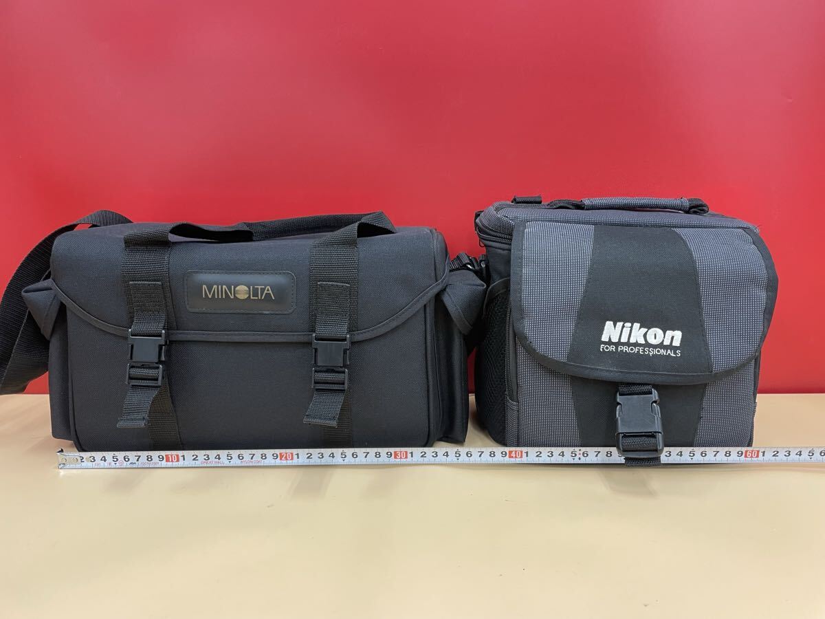 （D296）Nikon MINOLTA カメラバッグ カメラボックス ショルダーバッグ 手持ち 斜めがけ 撮影用 アウトドア カメラアクセサリー 