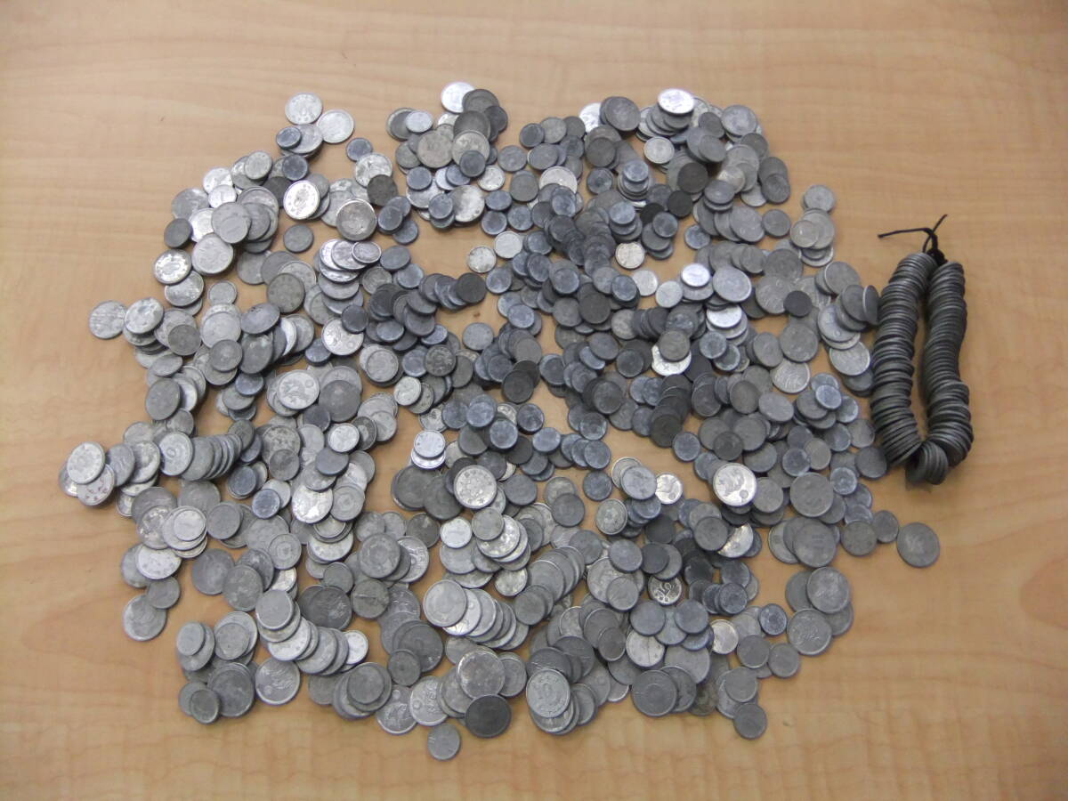 レトロ　古銭　アルミ銭　大量　1300ｇ　おまとめ