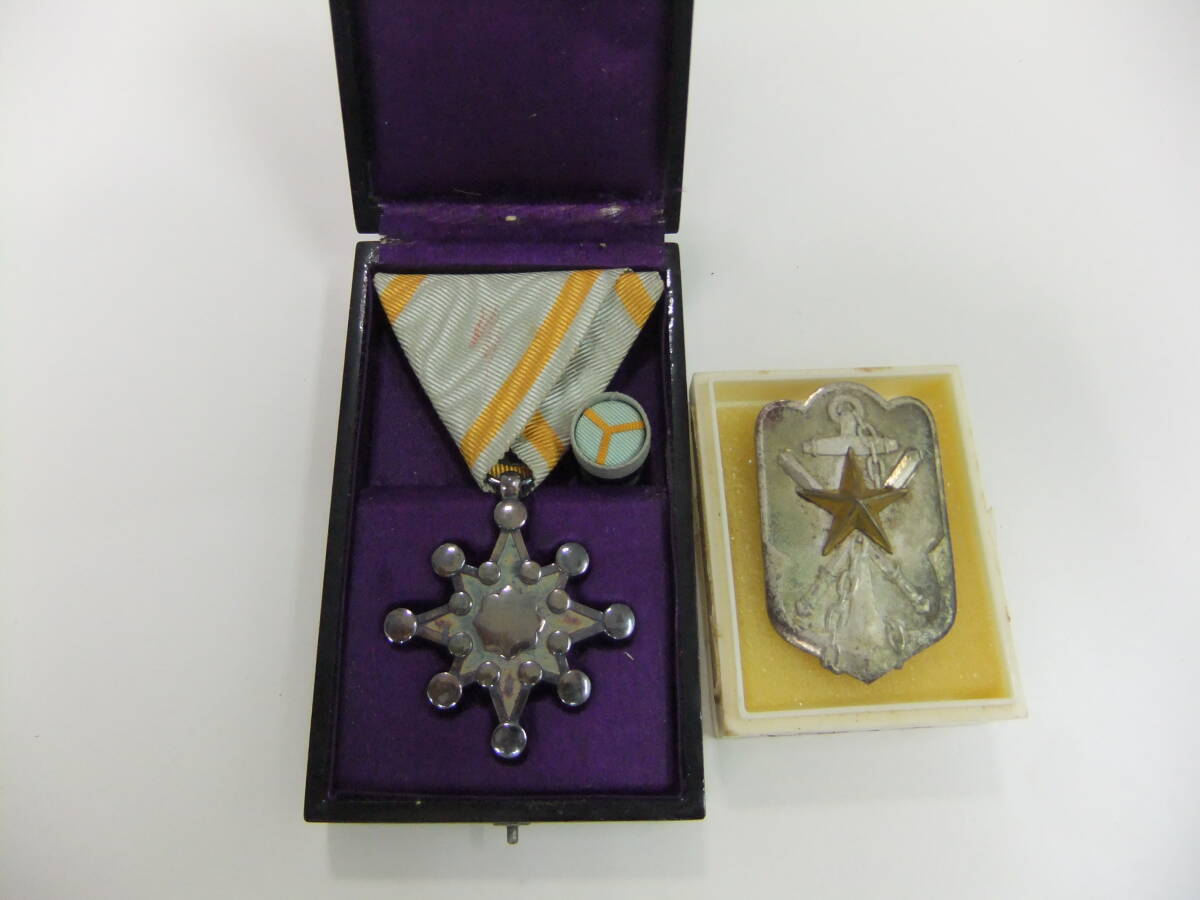 【50765】勲八等瑞宝章　帝国在郷軍事会　バッジ