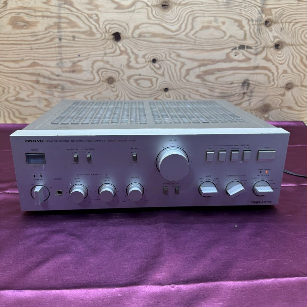 R81024 ONKYO Integra A-817GTR プリメインアンプ オンキョー